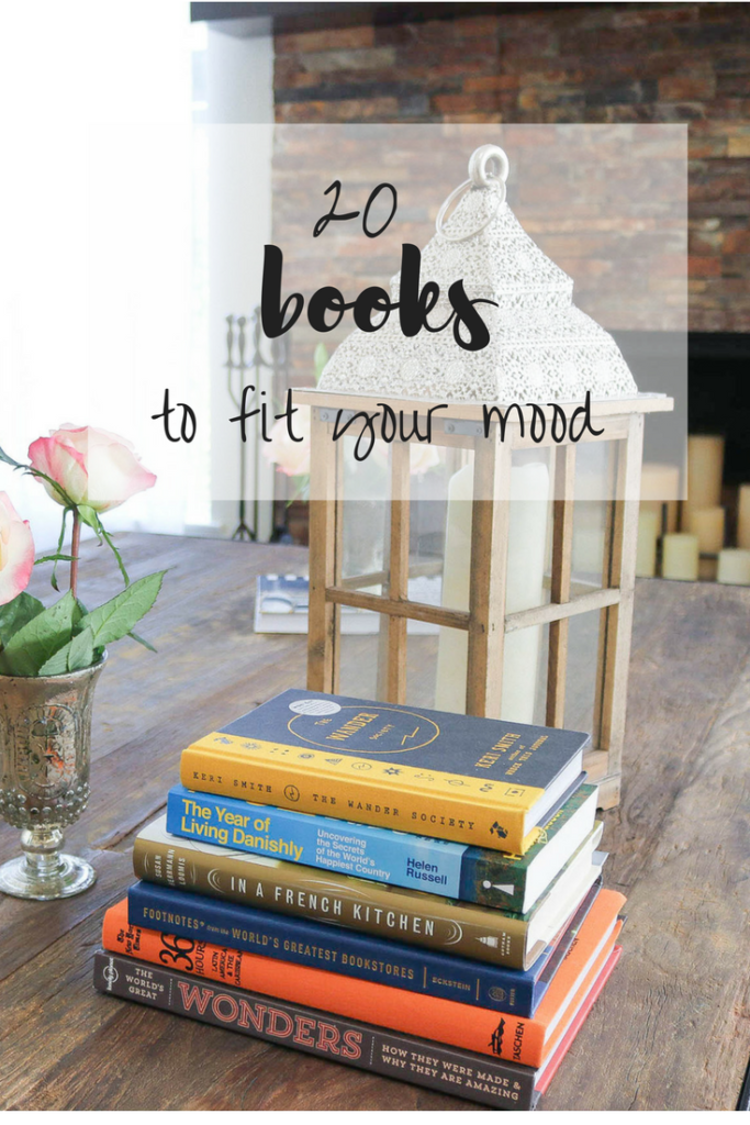 20 Book Recommendations According to Your Current Mood