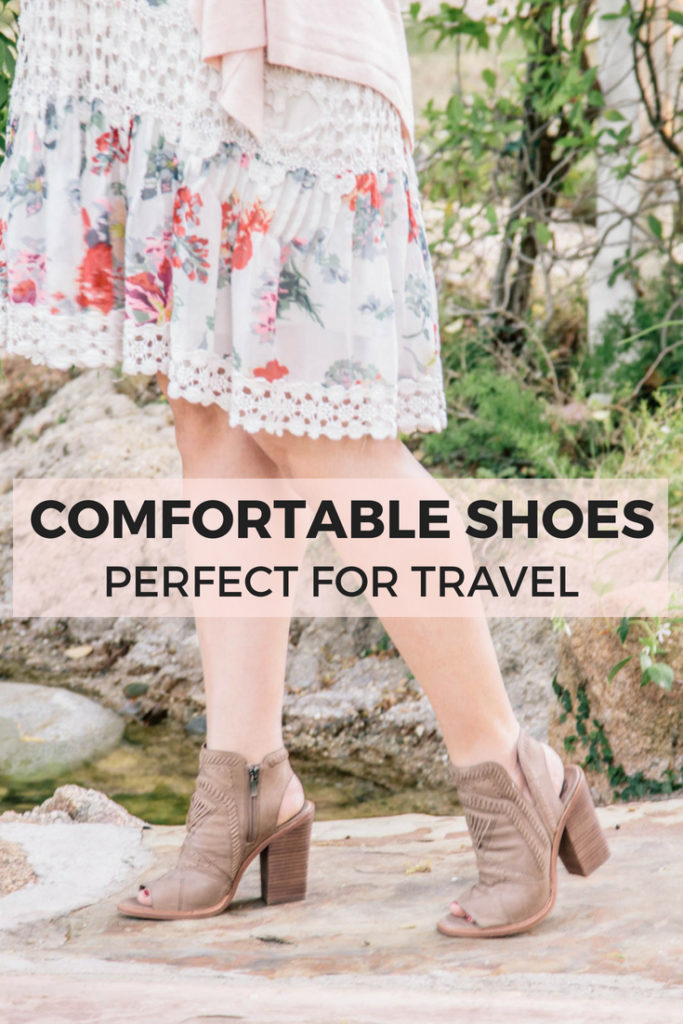 Cute and comfortable shoes that are perfect for travel! You'll be able to explore all day, even on cobblestone, without hurting your feet