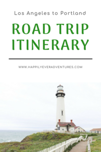 Los Angeles to Portland Road Trip Itinerary: everything you need to know for a perfect drive to Portland along the California Coast with stops in Morro Bay, San Francisco, Santa Cruz. Including the best things to do in Portland and the best things to eat in Portland, Oregon