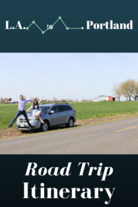 Los Angeles to Portland Itinerary