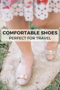 Cute and comfortable shoes that are perfect for travel! You'll be able to explore all day, even on cobblestone, without hurting your feet