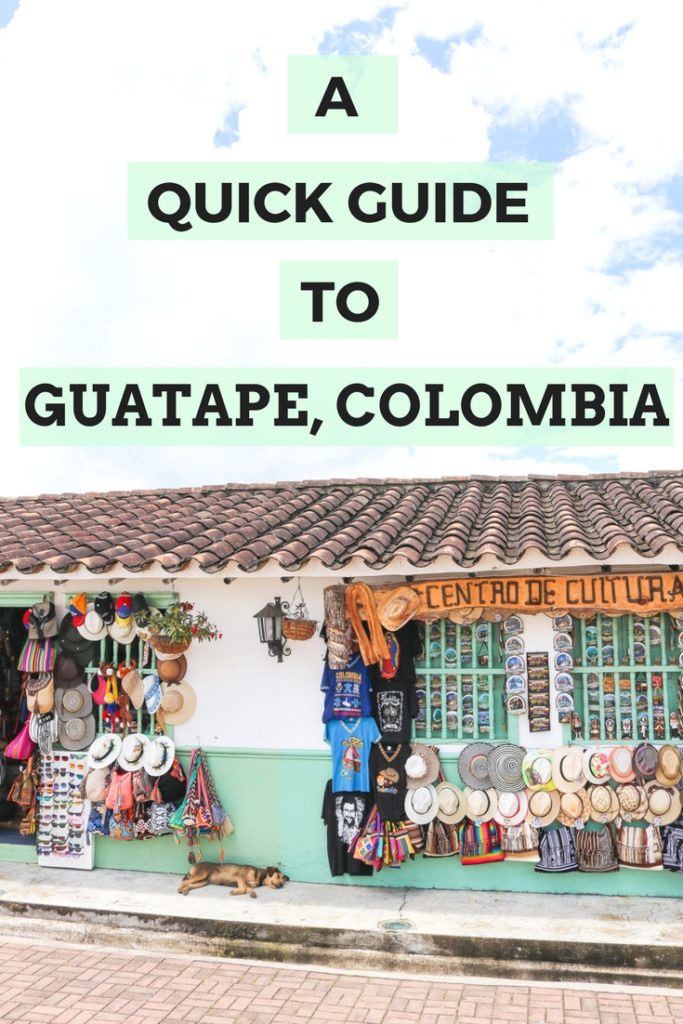 A Guide to Colombia's Most Colorful Town: Guatape #colombia #southamerica #guatape