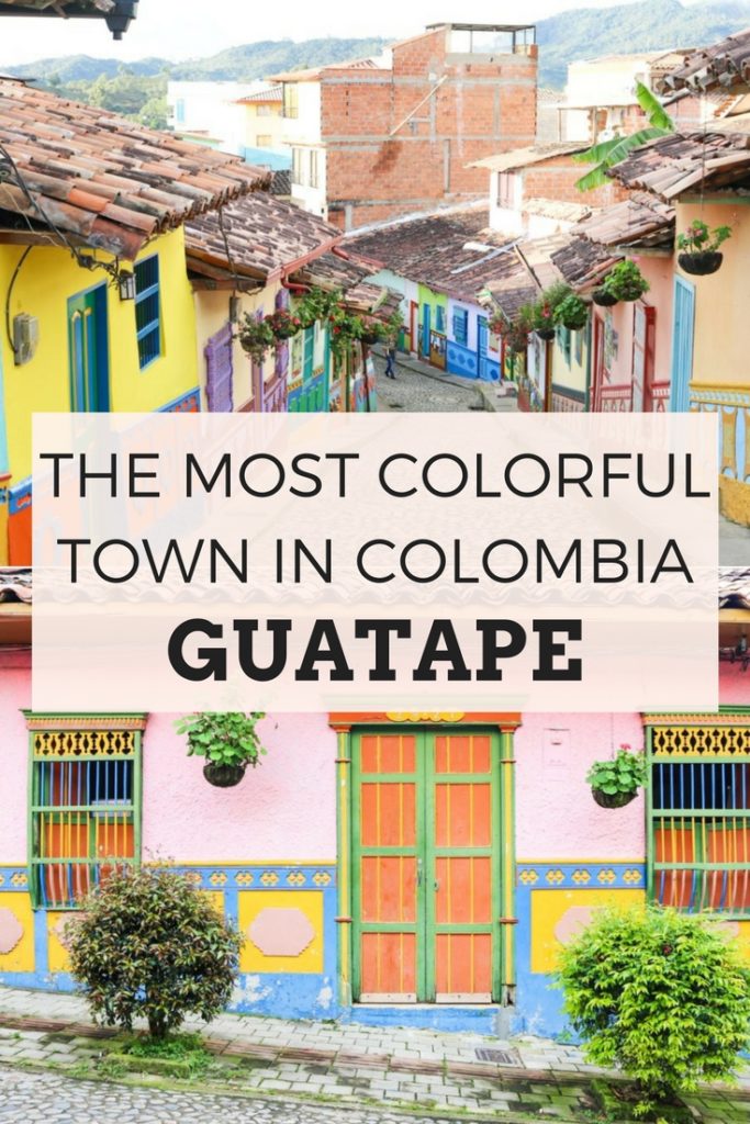 THE MOST COLORFUL TOWN IN COLOMBIA: GUATAPE #southamerica #colorful #guatape #colombia #medellin #instagrammable