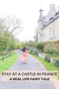 Sleep at this beautiful old castle in Normandy, France and you'll feel like you're in a real life fairy tale