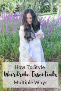 Multiple Ways to Style Wardrobe Essentials
