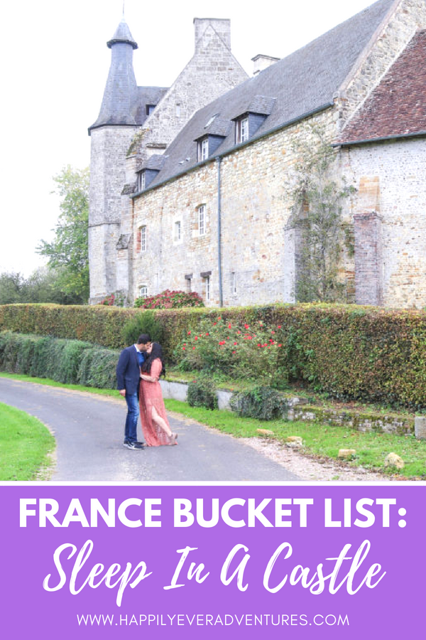 Add this to your France Bucket List! Stay at a romantic fairy tale castle in Normandy, France