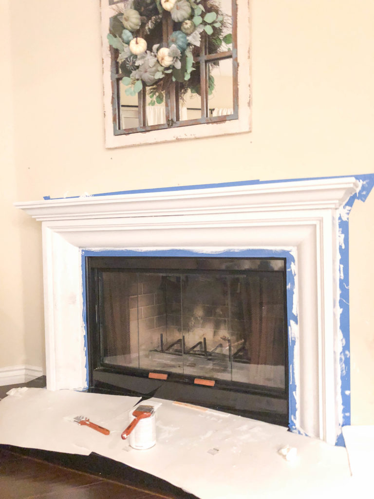 How To Antique a Fireplace for DIY Beginners