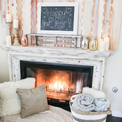 How To Antique a Mantle for DIY Beginners