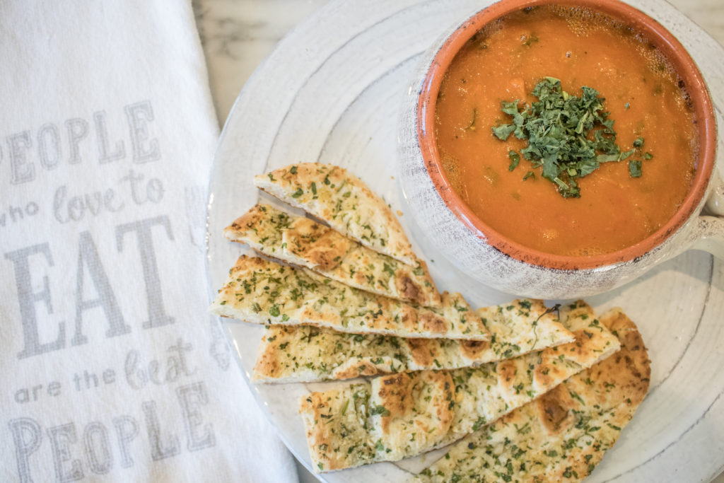 Creamy Roasted Tomato Soup | vegan | whole 30 recipes | dairy free soup | comforting soups |