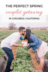The perfect spring couples getaway to Carlsbad, California #spring #springtravel
