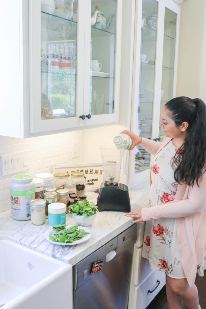 All the ingredients you need to host a fruit free smoothie tasting party