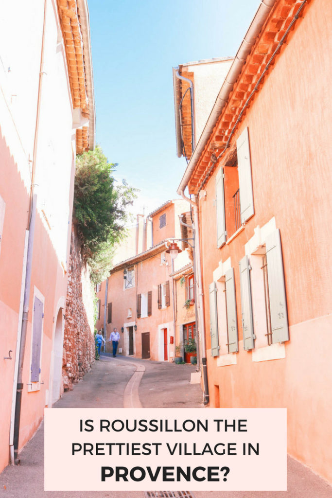 Is Roussillon the prettiest village in Provence, France? Check out these photos to find out!