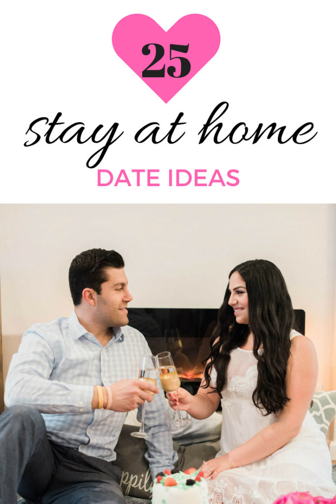 25 stay at home date ideas for when you just want an at home date. Inexpensive, fun, budget friendly, unique, and romantic ideas for at home dates.