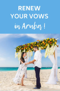 Renew your vows in Aruba at the ultimate beach vow renewal!