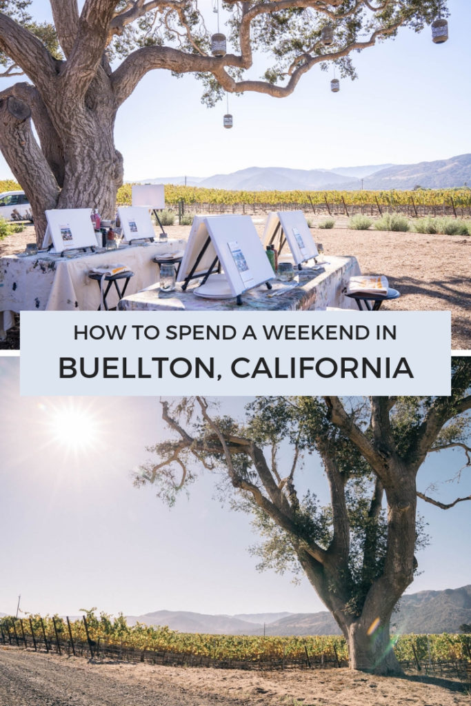 How to spend a weekend in Buellton, California the perfect itinerary for this wine country town in Santa Barbara County. The perfect stop on your next California Coastline road trip