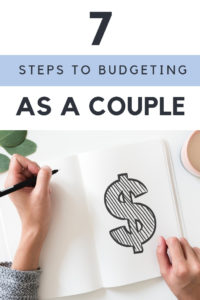 7 Steps to Budgeting as a Couple. An easy and stress free guide to money management for couples