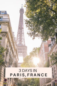 3 days in Paris, France travel itinerary. All the best tips on things to do, see, where to stay in the romantic city of Paris. #francetravel