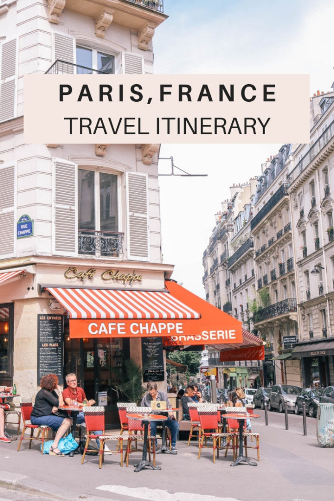 3 day Paris, France travel itinerary. Where to stay, things to do, what to eat, what to pack and all the travel tips you need for Paris travel