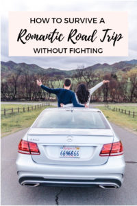 The ultimate guide to couples road trips and romantic getaways. All the best couples travel tips to enjoy your romantic vacation without fighting!