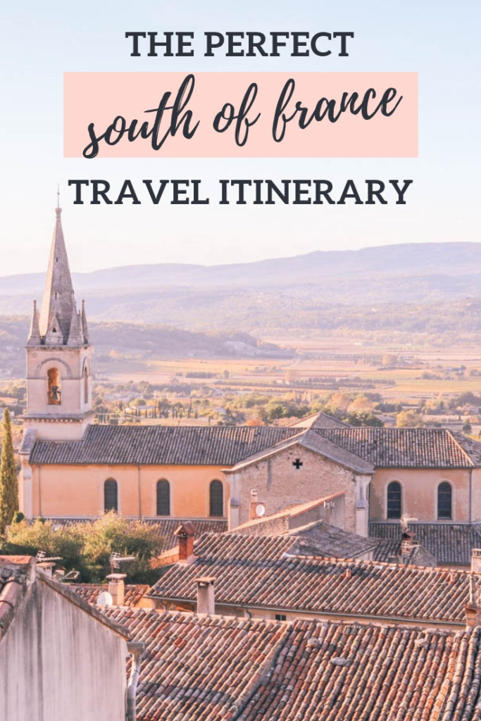 South of France Itinerary