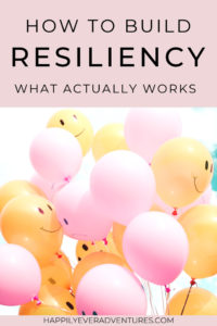 How to build resiliency
