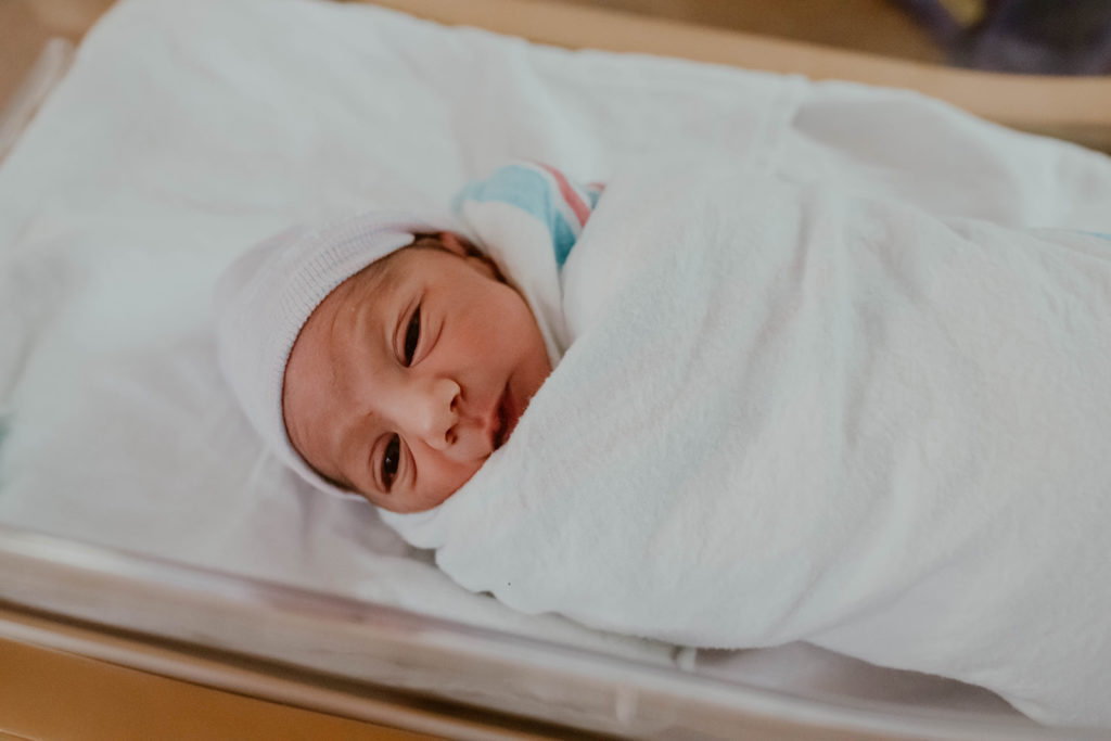 newborn at hospital